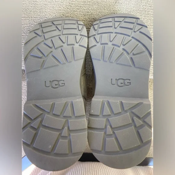 UGG Bolden Weather Boots SZ 5 Green Grey Chelsea Boot Round Toe Slip On 1112455K - Picture 2 of 8